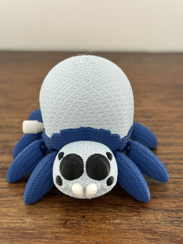 Spider crochet toy