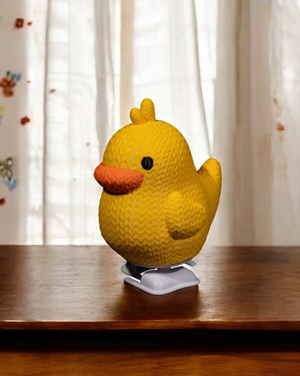 Duck crochet toy