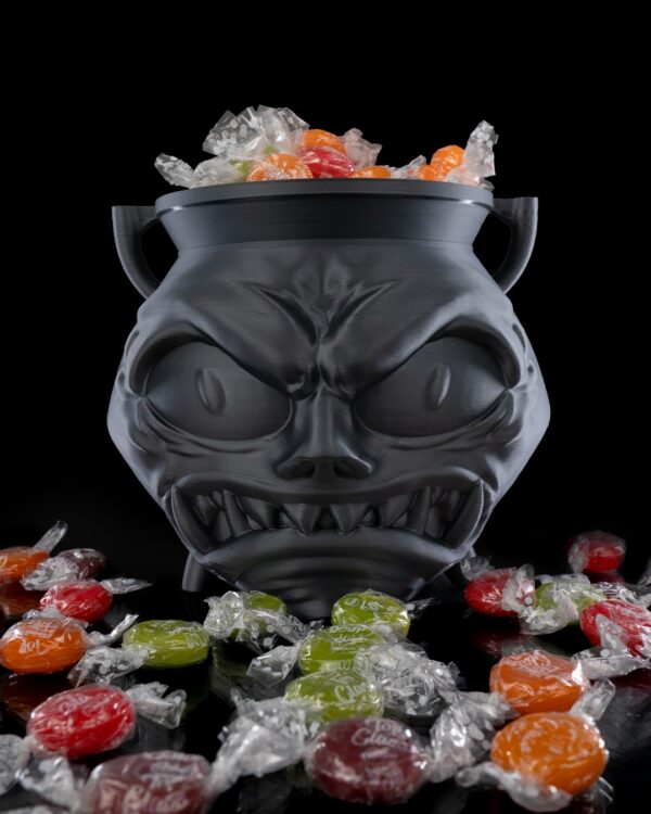 Cauldron candy holder