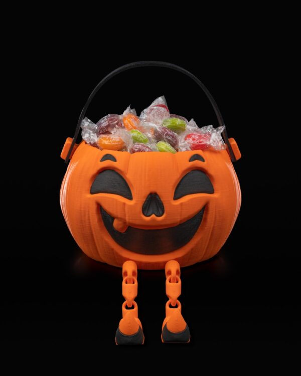 Walkin pumpkin candy holder – Image 8