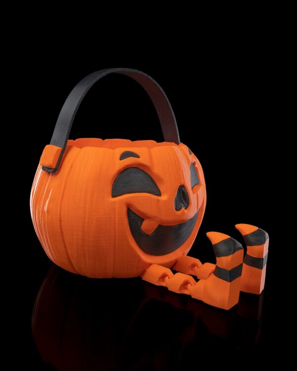 Walkin pumpkin candy holder – Image 7